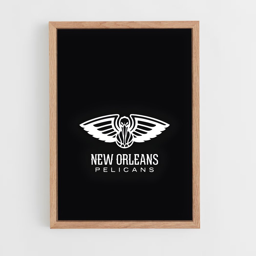 Poster Pelican Power – affiche Basketball (vue 4)